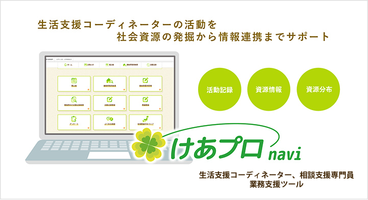 けあプロ・navi 生活支援コーディネーター業務支援ツール